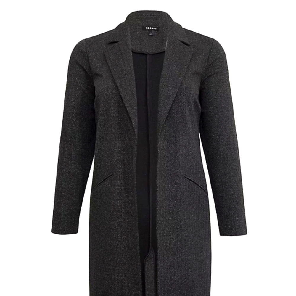 Torrid Trench Coat Blazer
